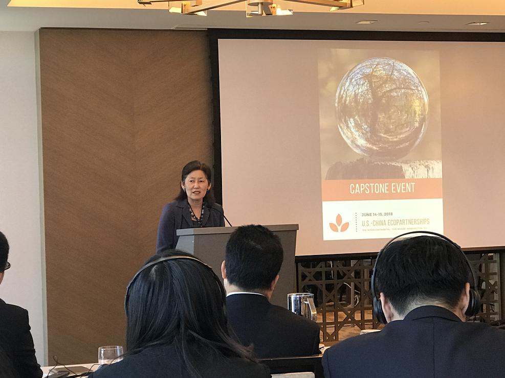 On June 14~15 2018, EMCUS attended the China-U.S. EcoPartnerships Success Stories Sharing Forum in Washington, DC.
